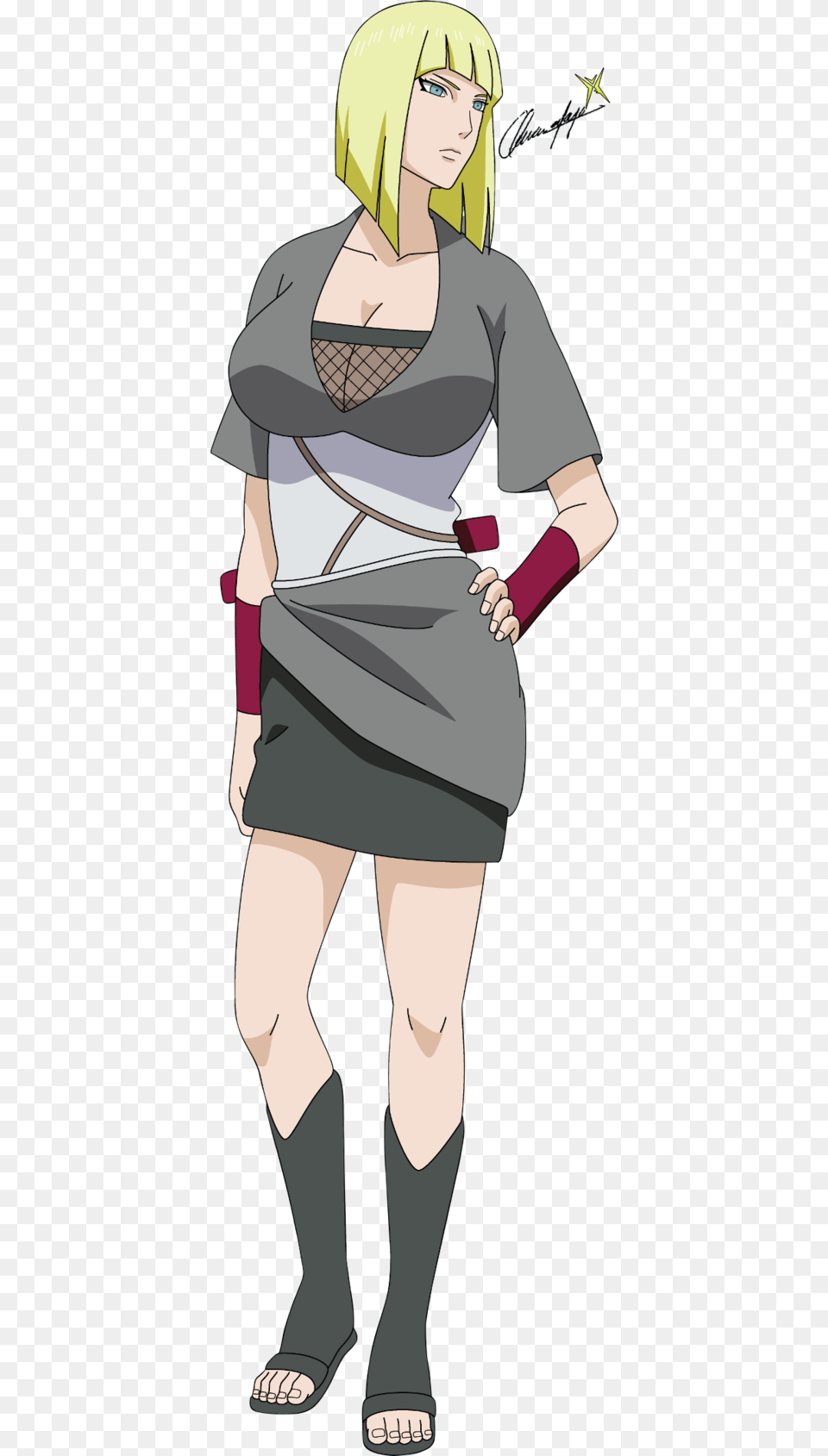 Samui Naruto, Adult, Publication, Person, Woman Free Png Download