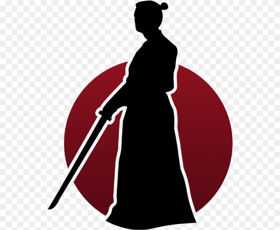 Samurai, Silhouette, Photography, Person Png Image