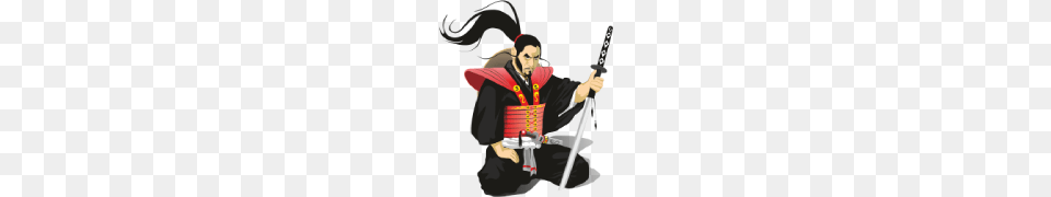 Samurai, Sword, Weapon, Adult, Male Free Transparent Png