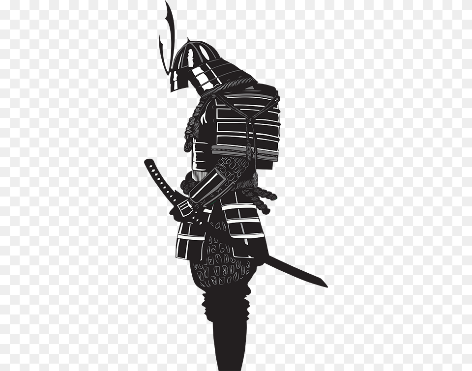 Samurai, Adult, Male, Man, Person Png Image