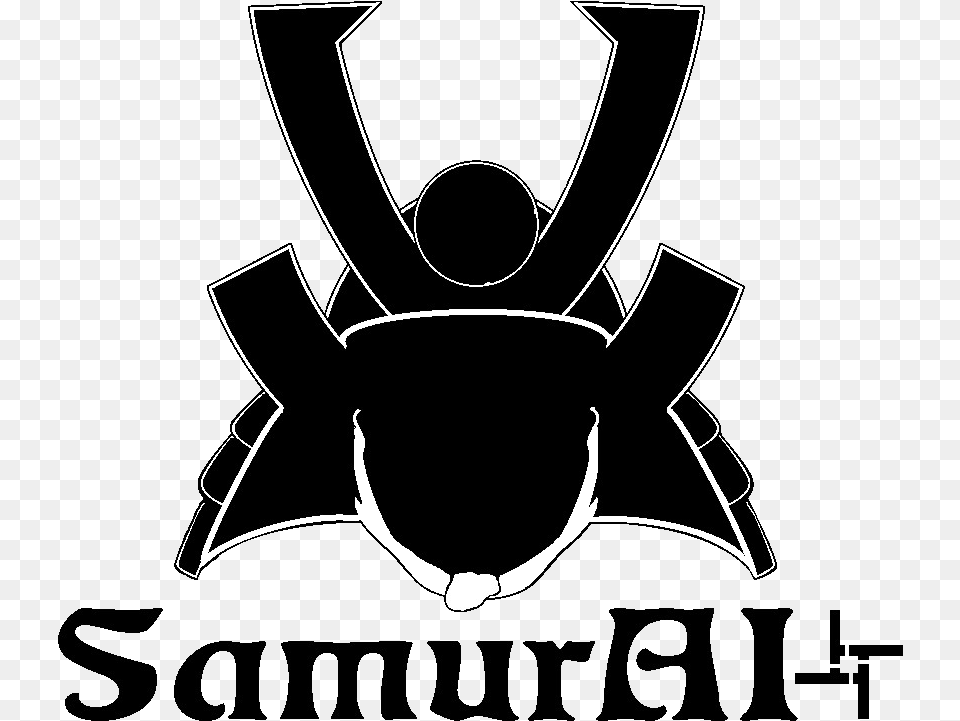 Samurai Boab Samurai Logo, Stencil, Symbol, Person Free Png