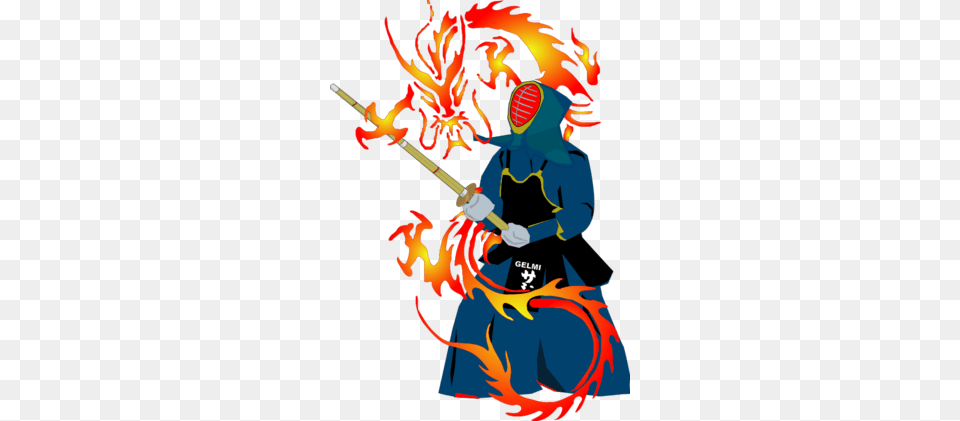 Samurai Clipart Japanese Samurai Red Samurai Wall Clock, Guitar, Musical Instrument, Person, Performer Png