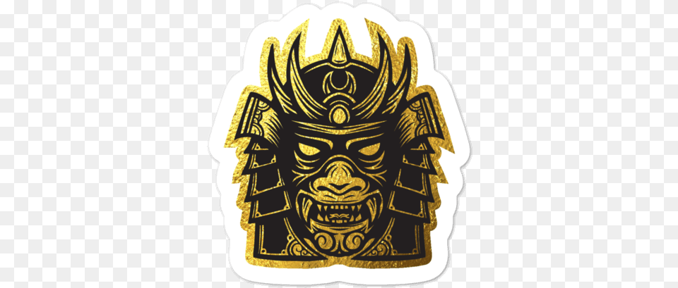 Samurai Gold, Emblem, Symbol, Architecture, Pillar Free Png Download