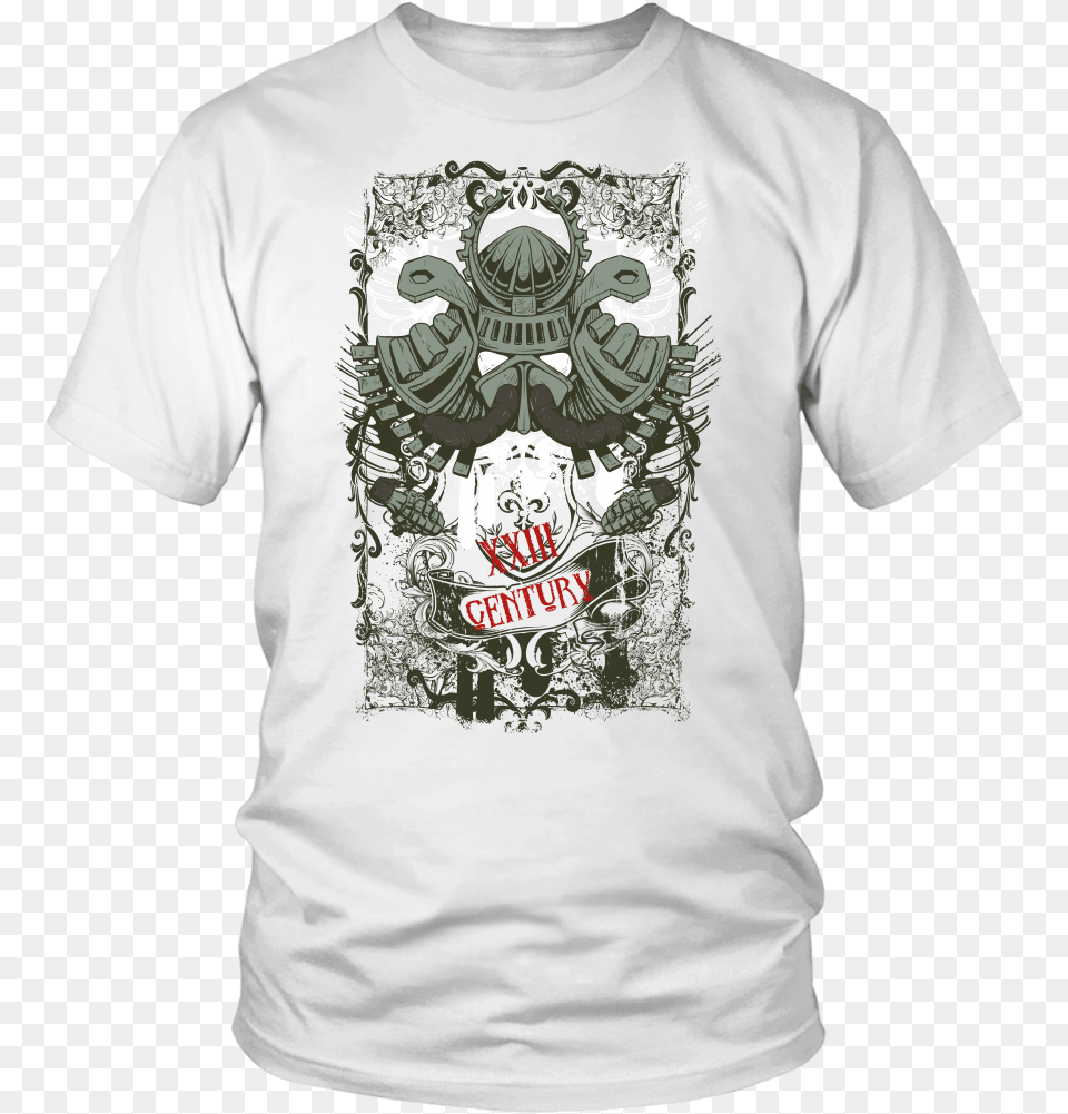 Samurai Helmet Apparels Shopeholic Nba Logo T Shirt, Clothing, T-shirt Free Png Download