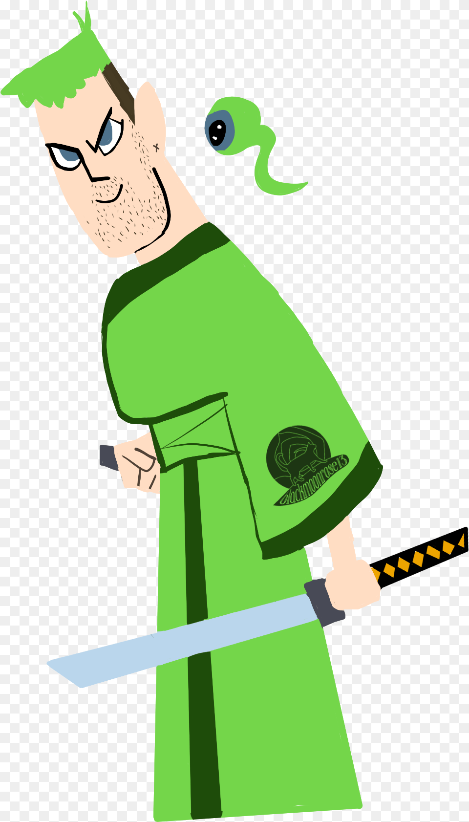 Samurai Jacksepticeye, Elf, Adult, Person, Female Png