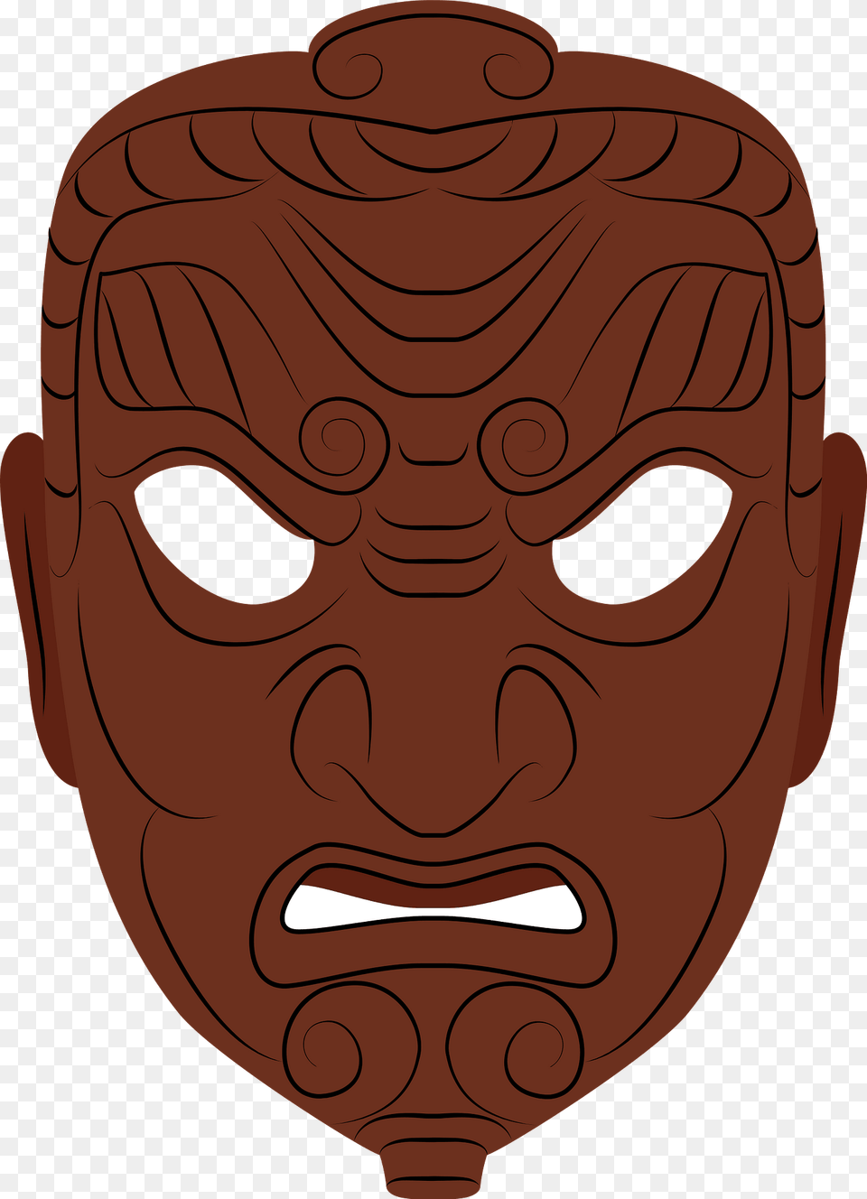 Samurai Mask Clipart, Person Png