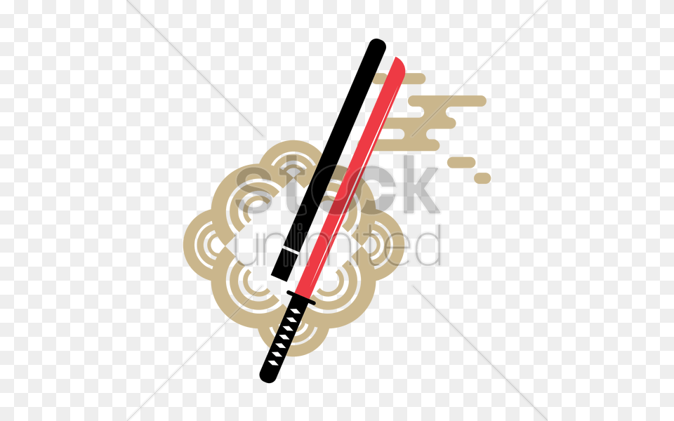 Samurai Sword Vector Image Free Png