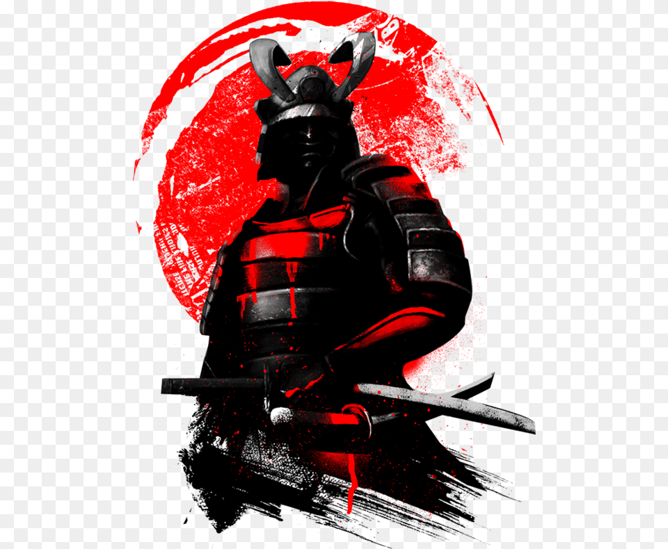Samurai Warrior Poster, Person Png