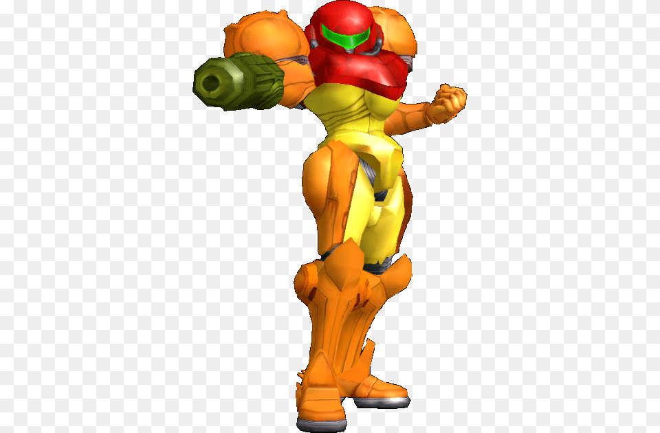 Samus Always Looks Dumb In The Smash Games Ign Boards, Robot, Baby, Person Png Image