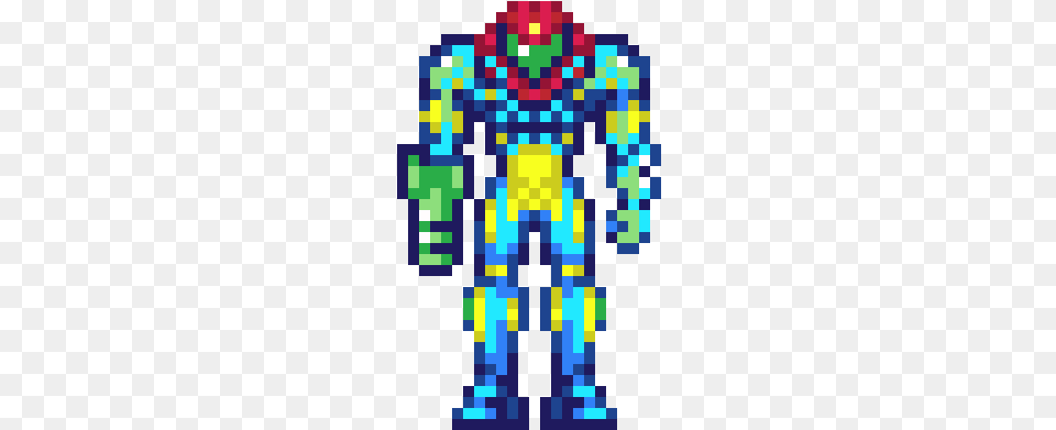 Samus Aran Fusion Suit Samus Sprite, Robot Png