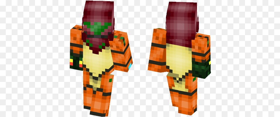 Samus Aran Minecraft Skin For Superminecraftskins Tree, Person, Toy, Pinata Png