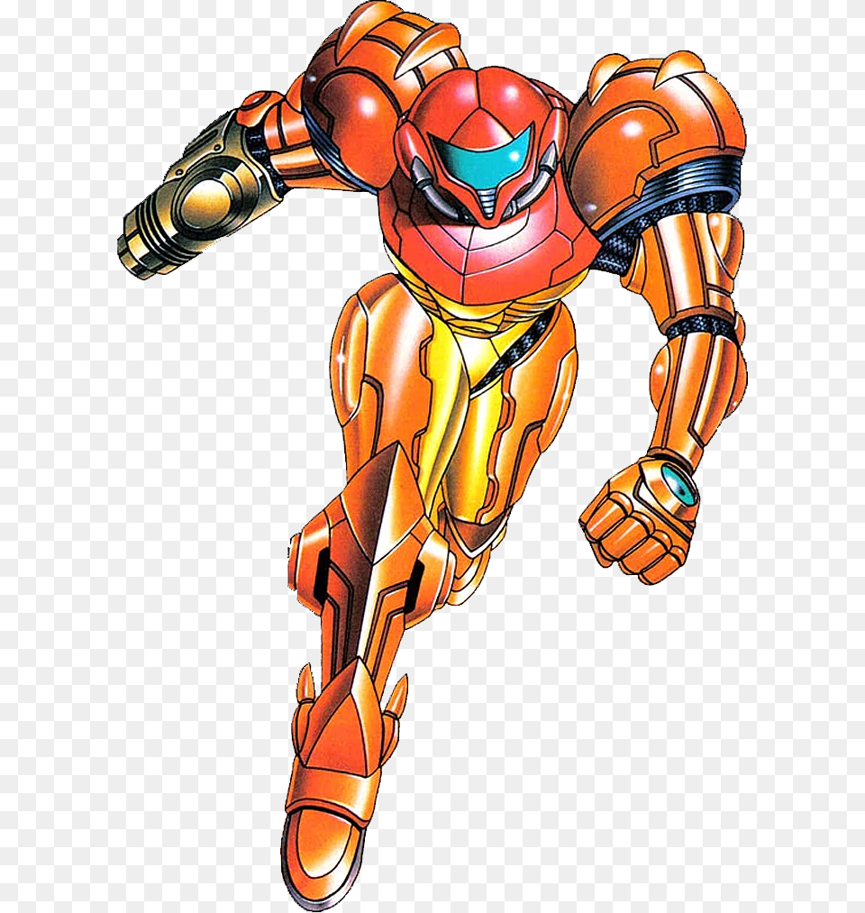 Samus Aran Super Metroid, Robot, Person Png