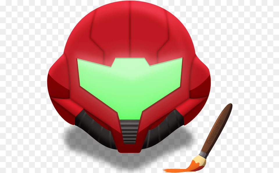 Samus Helmet 3 Samus Helmet, Brush, Device, Tool, Clothing Free Transparent Png