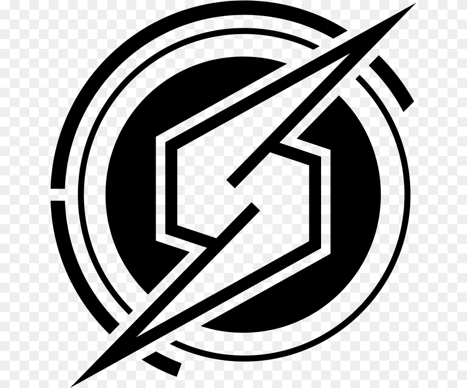 Samus Logo Super Smash Bros Ultimate Gif, Gray Free Png
