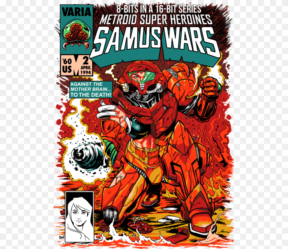 Samus Wars, Publication, Book, Comics, Person Free Transparent Png