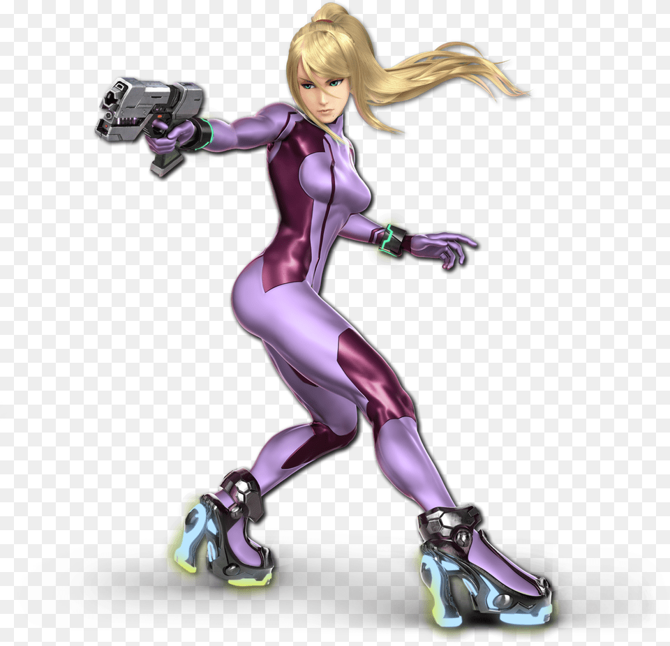 Samus Zero Suit Smash Ultimate, Adult, Publication, Person, Woman Free Png