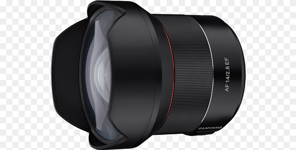 Samyang Af 14mm F2 8 Ef, Electronics, Speaker, Camera Lens Free Png Download