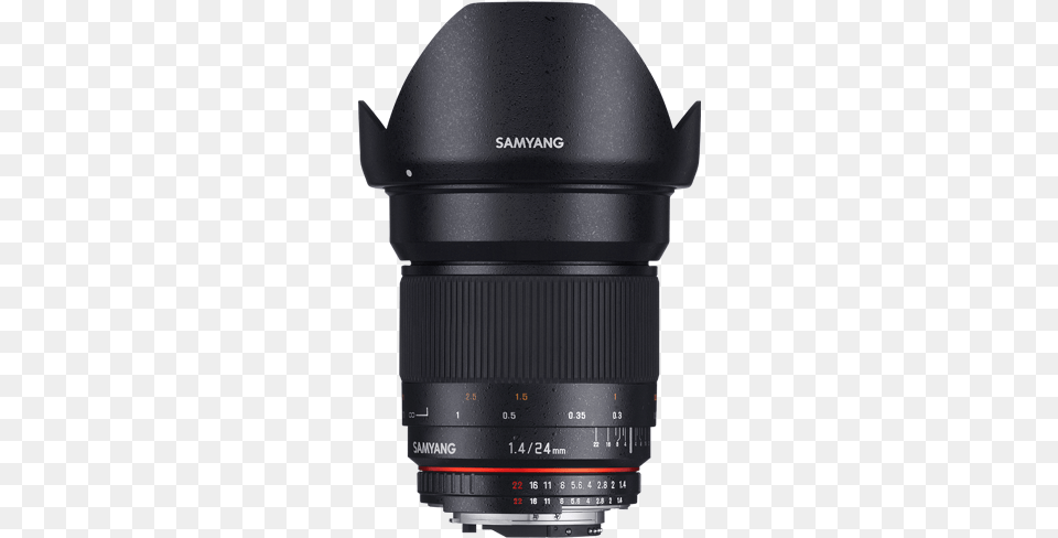 Samyang Optics Rokinon 24mm F1 4, Electronics, Camera Lens, Photography, Mailbox Free Png Download