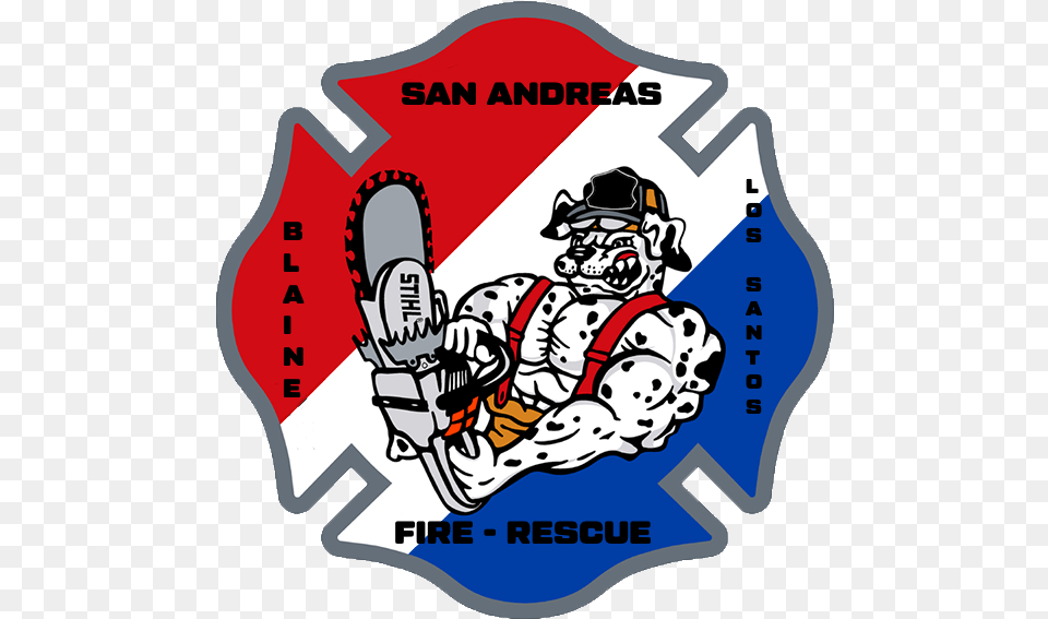 San Andreas Fire Rescue Highway Patrol Logo, Baby, Person, Advertisement, Head Png