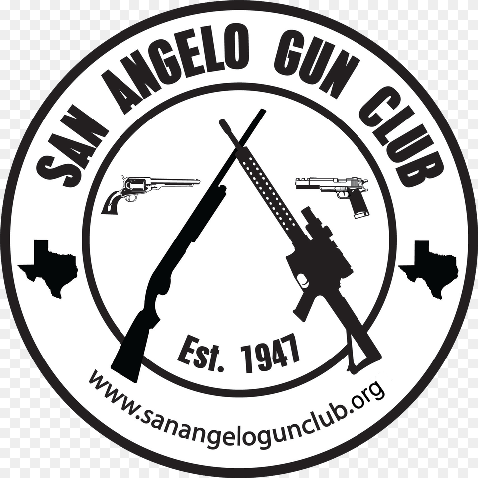 San Angelo Gun Club, Firearm, Rifle, Weapon, Machine Gun Png