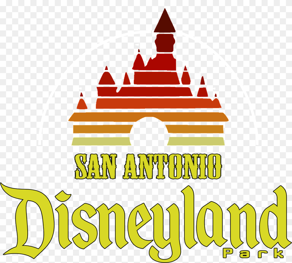 San Antonio Disneyland Logo San Antonio Disneyland Park, People, Person, Advertisement, Text Free Png