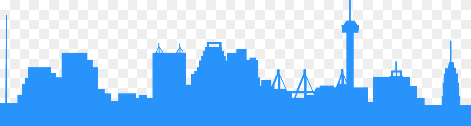 San Antonio Skyline Vector, City, Architecture, Building, Spire Free Transparent Png