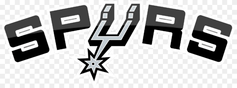 San Antonio Spurs Logo San Antonio Spurs Logo 2017, Stencil, Symbol, Text Free Png Download