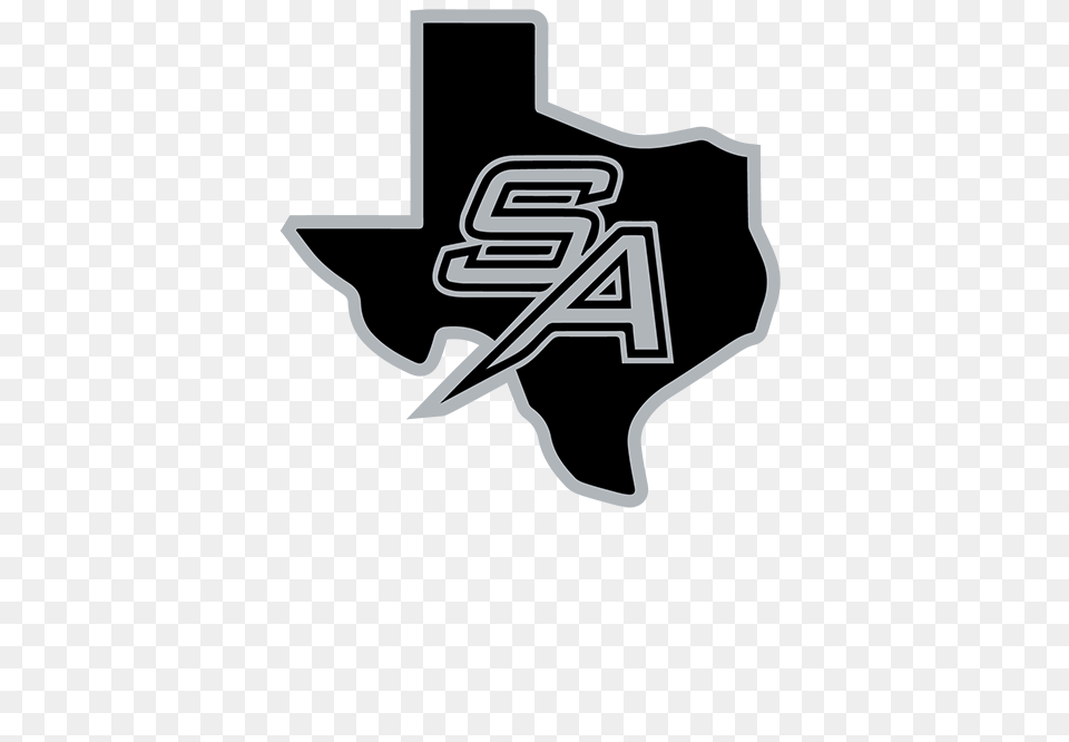 San Antonio Spurs Logo Texas, Emblem, Symbol, Stencil Free Png