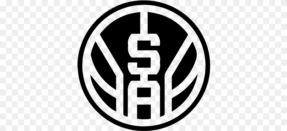 San Antonio Spurs New Logo, Gray Png