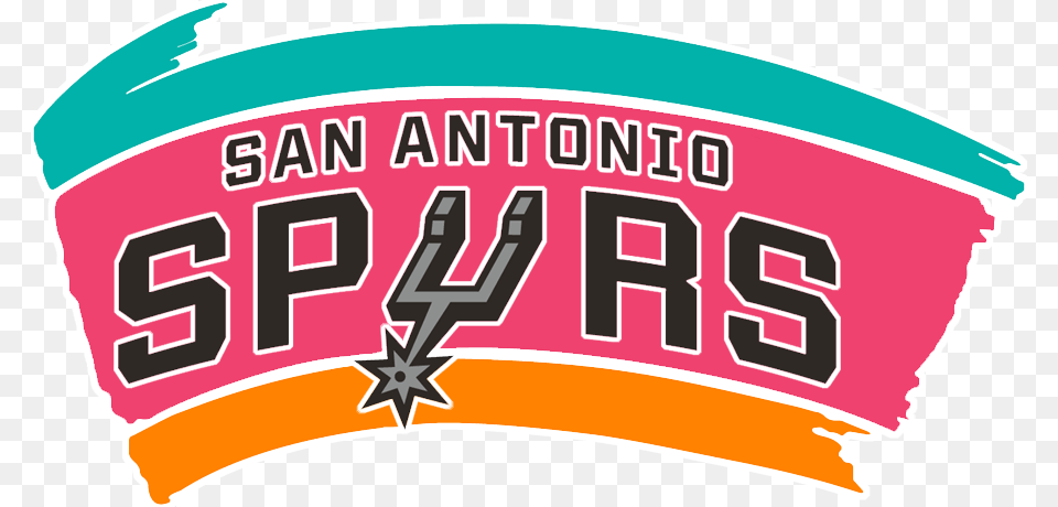 San Antonio Spurs Old, Text, Logo, Dynamite, Weapon Free Png Download