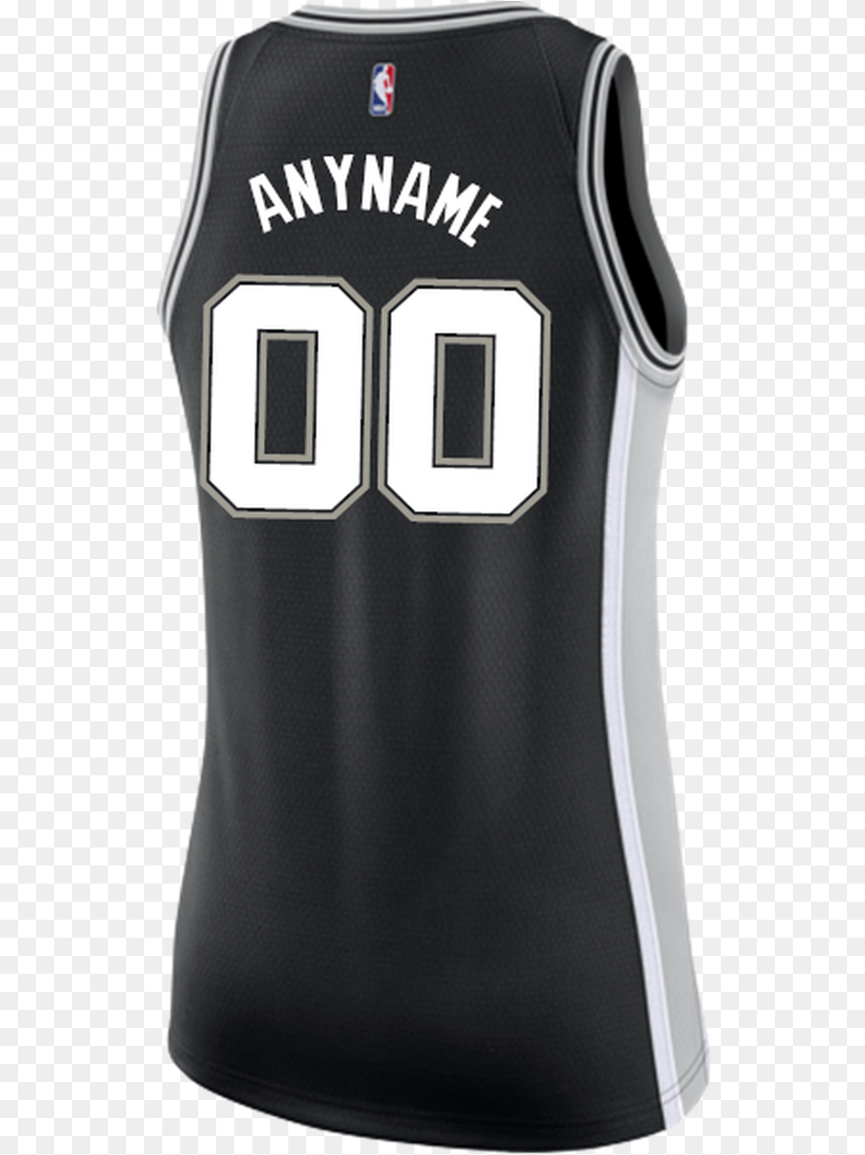 San Antonio Spurs Womenu0027s Nike Custom Personalized Icon Swingman Jersey Sleeveless, Clothing, Shirt Png