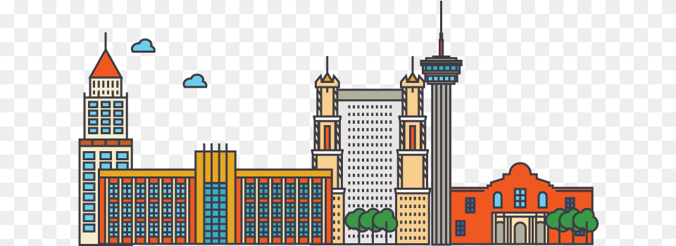 San Antonio Stock Illustration, City, Urban, Metropolis Png