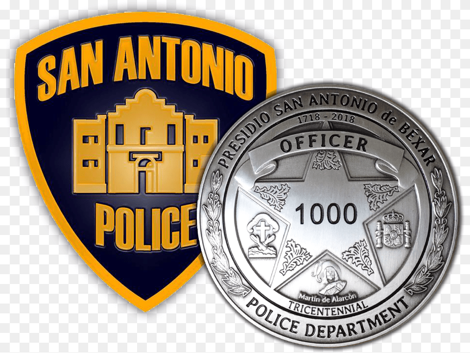 San Antonio Texas Police Badges, Badge, Logo, Symbol Free Transparent Png