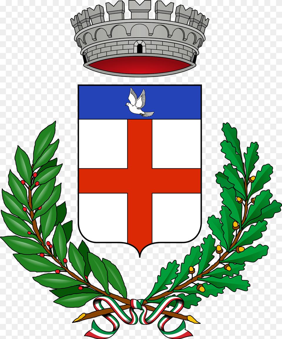 San Colombano Al Lambro Stemma Clipart, Emblem, Symbol, Armor Free Transparent Png