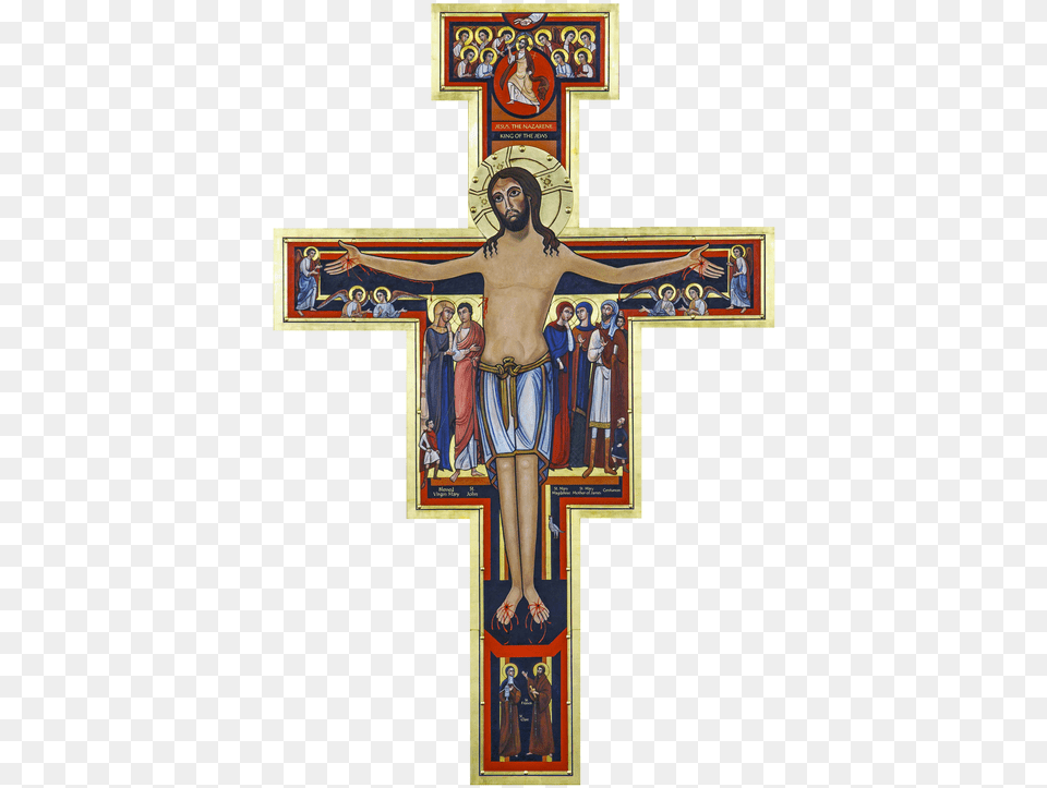 San Damiano Cross, Symbol, Adult, Female, Person Free Transparent Png