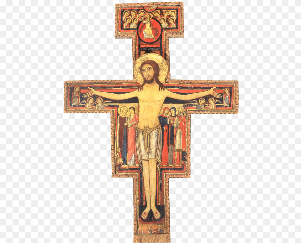 San Damiano Cross, Symbol, Crucifix, Person, Face Free Png