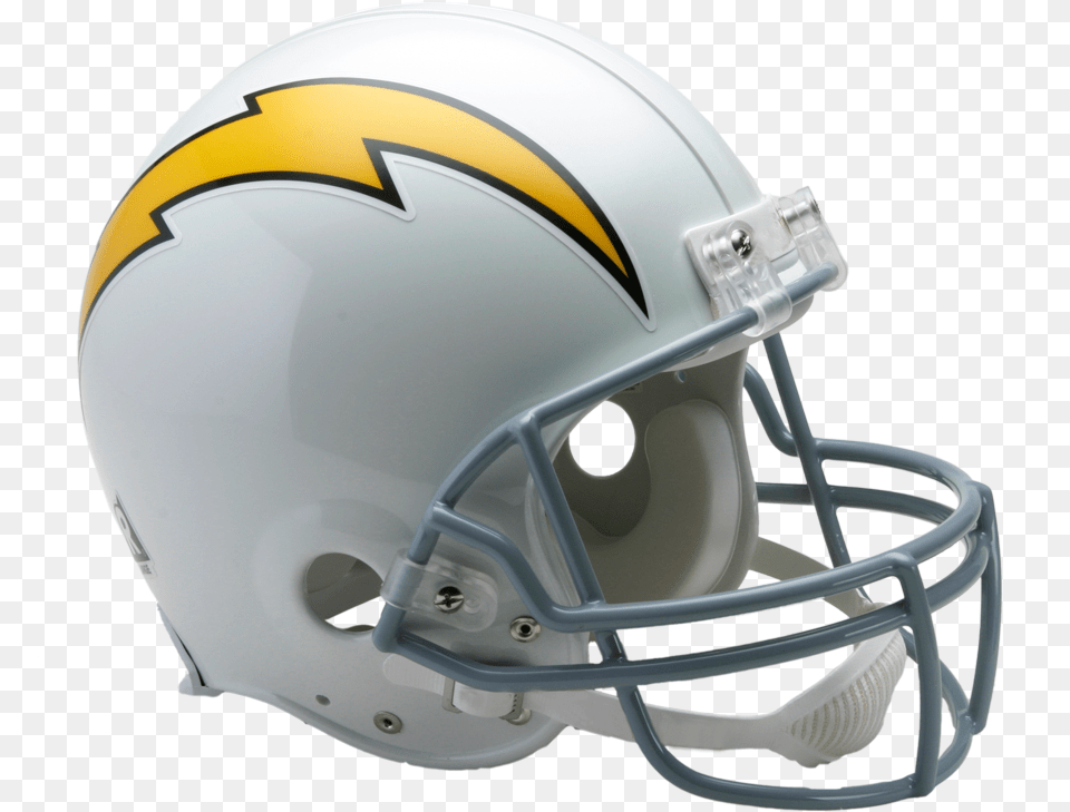 San Diego Chargers Vsr4 Authentic Throwback Helmet Steelers Helmet, American Football, Football, Football Helmet, Sport Free Png