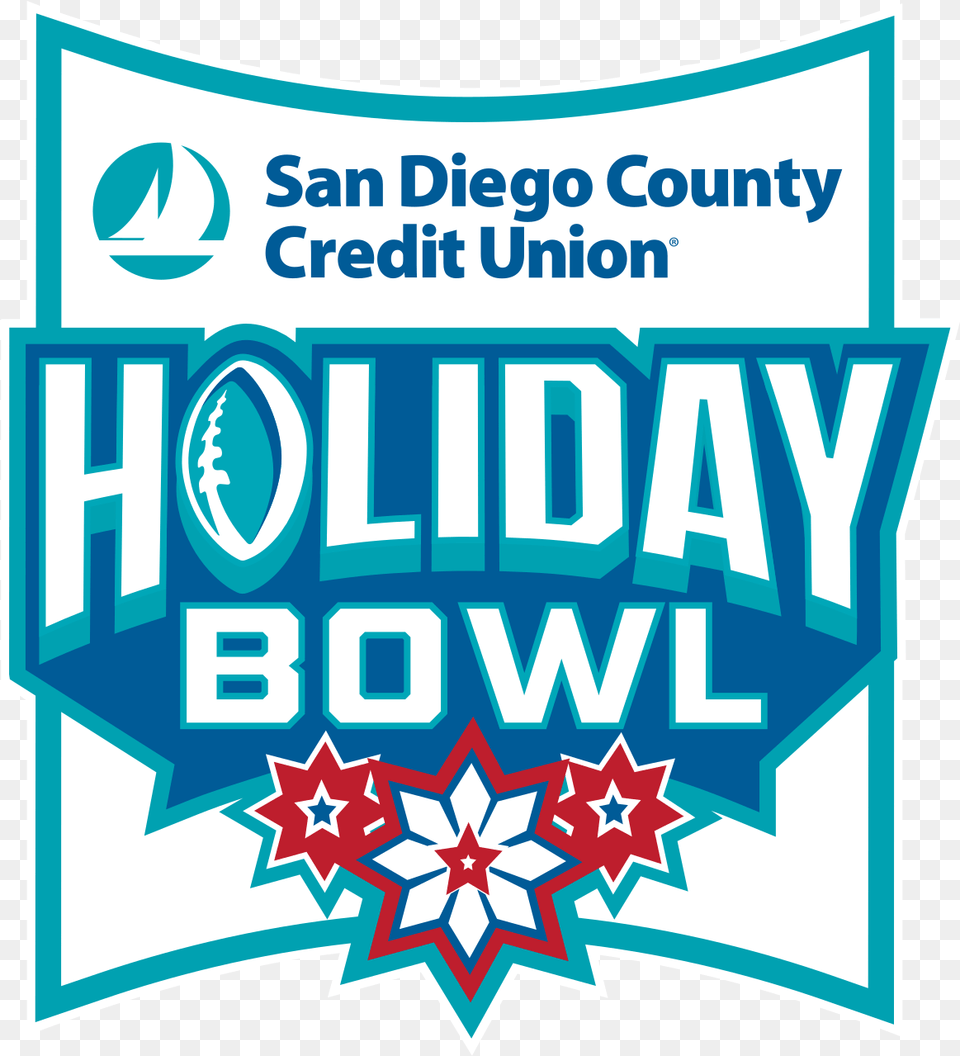 San Diego County Credit Union Holiday Bowl, Advertisement, Poster, Banner, Text Png Image