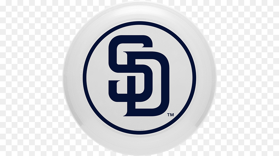 San Diego Padres Image San Diego Padres Emblem, Plate, Toy, Frisbee Free Png Download