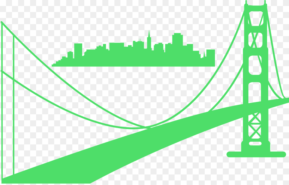 San Francisco, Bridge, Suspension Bridge Free Transparent Png