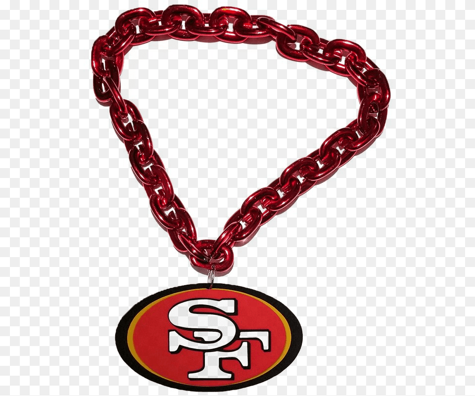 San Francisco 49ers, Accessories, Jewelry, Necklace, Person Free Transparent Png