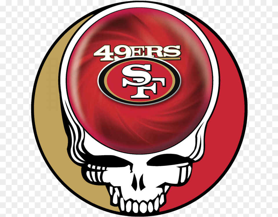 San Francisco 49ers Grateful Dead Animated Grateful Dead Gif, Emblem, Symbol, Logo, Badge Free Transparent Png
