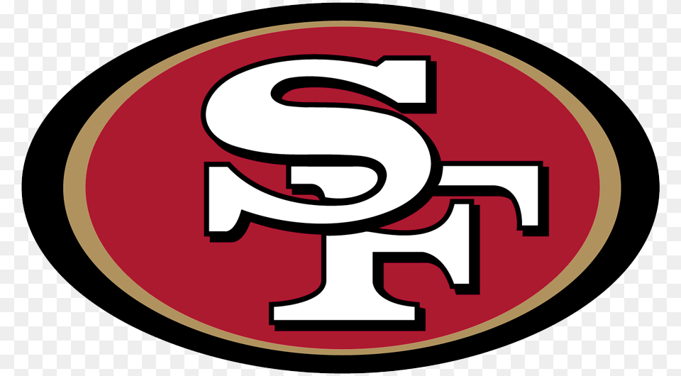 San Francisco 49ers Logo, Symbol, Text, Disk, Number Free Png