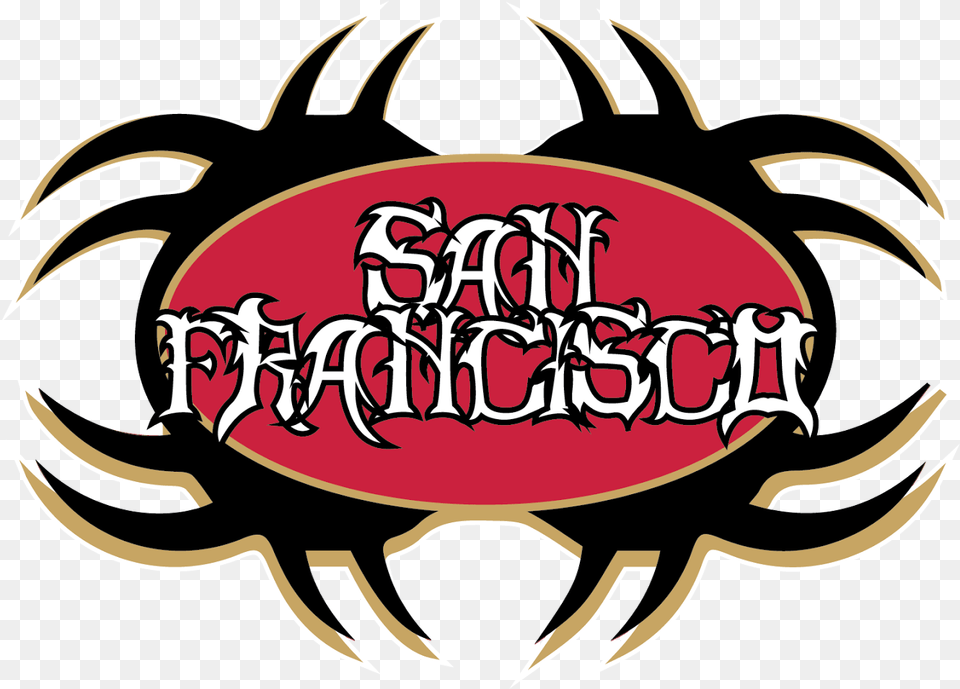 San Francisco 49ers Logo Illustration, Animal, Baby, Person, Sea Life Free Png