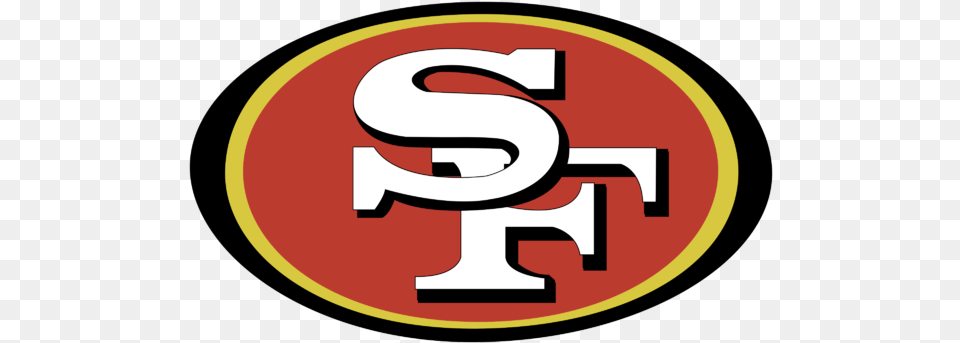 San Francisco 49ers Logo San Francisco 49ers Flag, Symbol, Text, Sign, Number Free Png