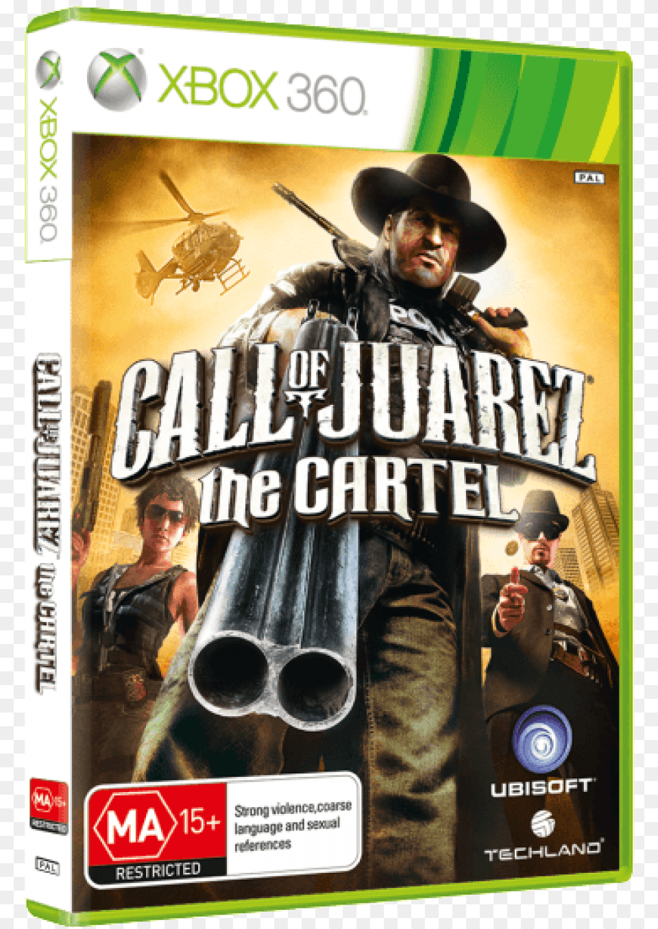 San Francisco And Call Of Juarez Call Of Juarez The Cartel, Advertisement, Poster, Adult, Person Free Png Download