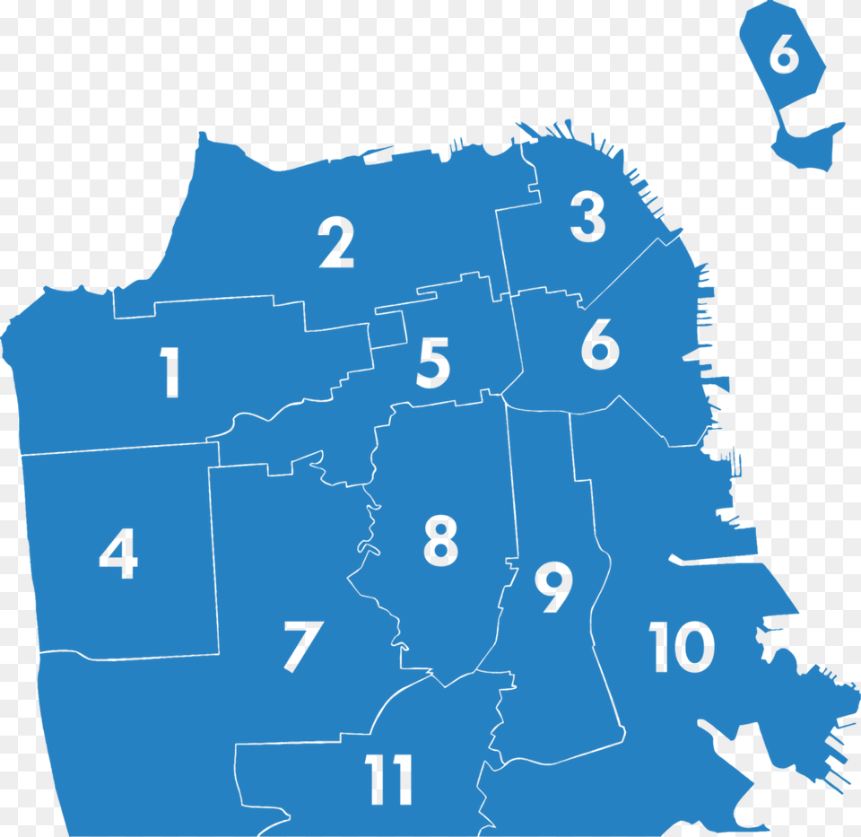 San Francisco Bayview Area Map, Text Free Transparent Png