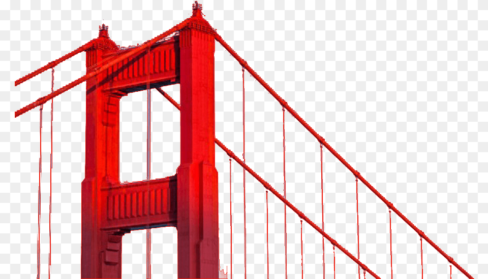 San Francisco Bridge Golden Gate Bridge, Suspension Bridge Free Png