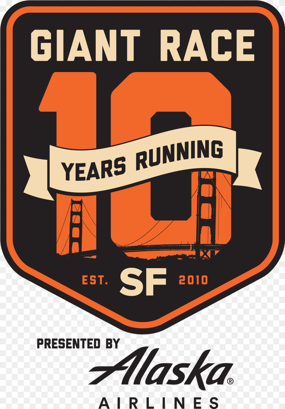 San Francisco Giant Race Presented By Alaska Airlines, Architecture, Building, Factory, Advertisement Png