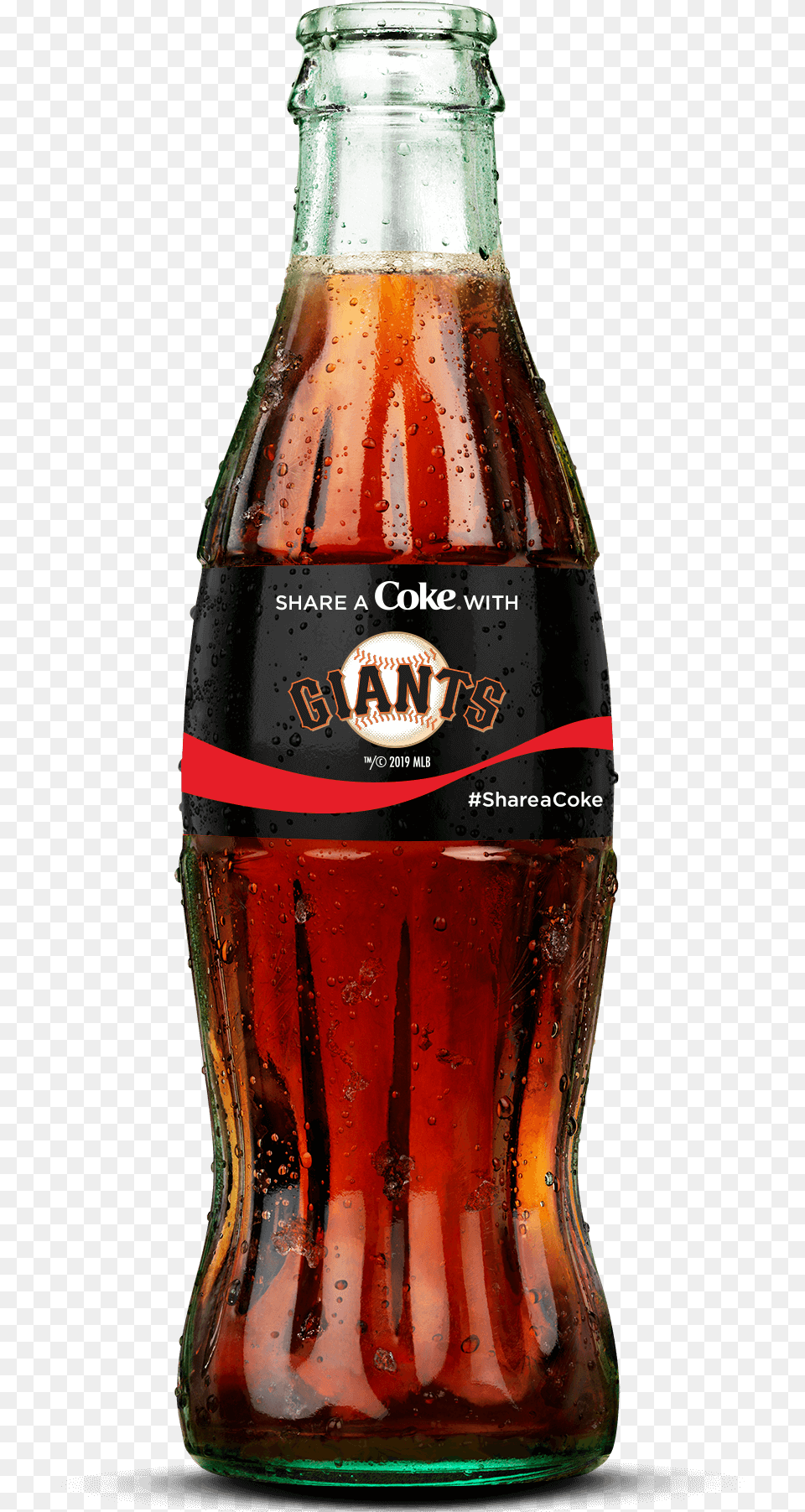 San Francisco Giants Brand Bottle Notre Dame Coca Cola, Alcohol, Beer, Beverage, Coke Free Png